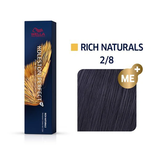 Wella Koleston Perfect Me+ Hajfesték - 2/8 - 60ml - Kékesfekete képe 1